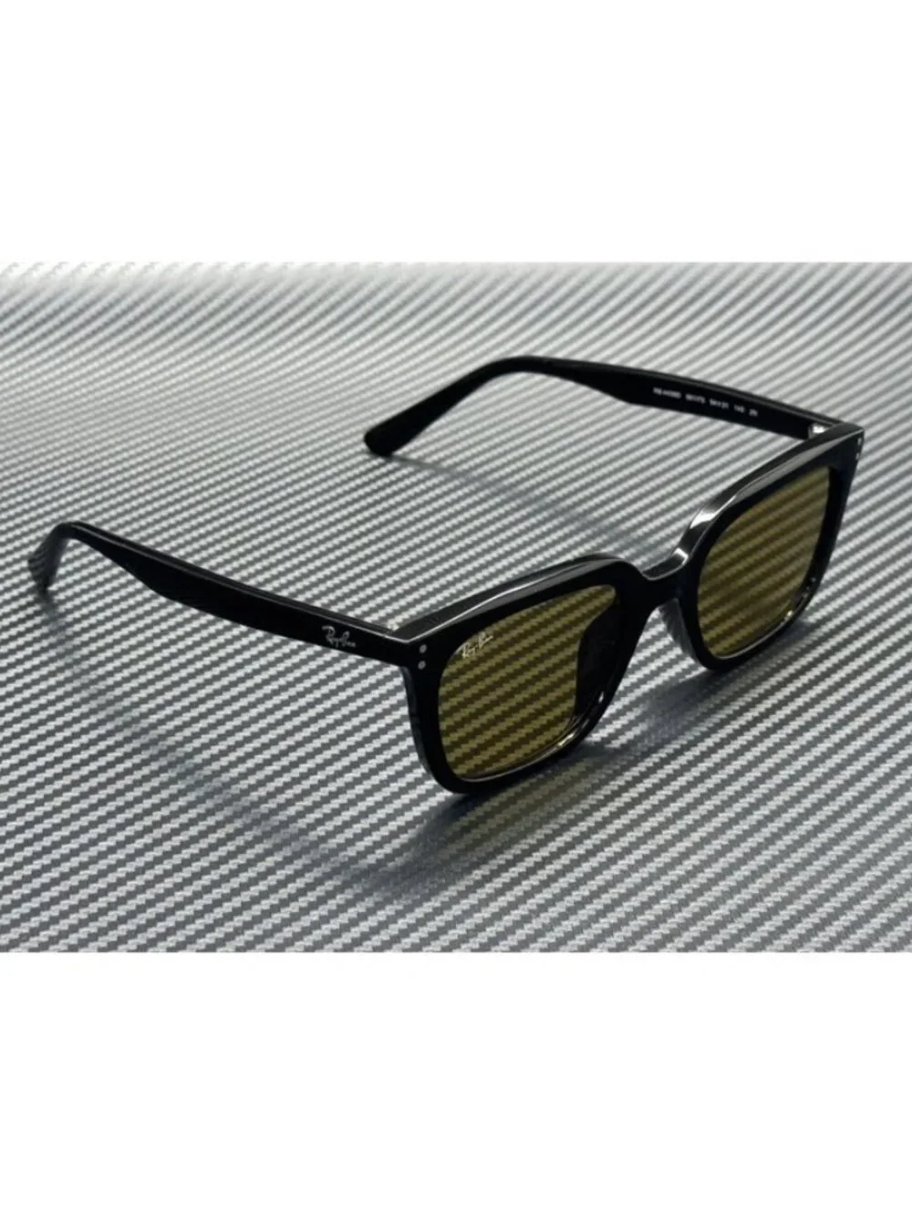 New Ray-Ban Men Black Sunglasses 54-21-145